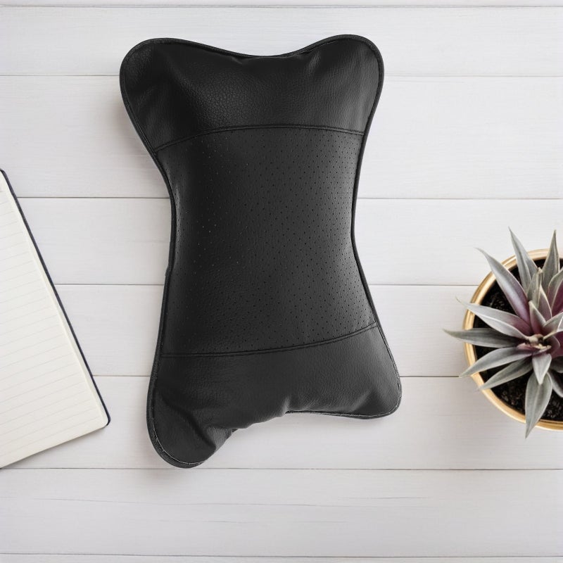 2pcs Car Neck Pillow for Drivers: Car Headrest Pillow Ergonomic & Comfortable Easy to Install with Elastic Strap Fits Most Vehicle Seats for Trip - Image 2