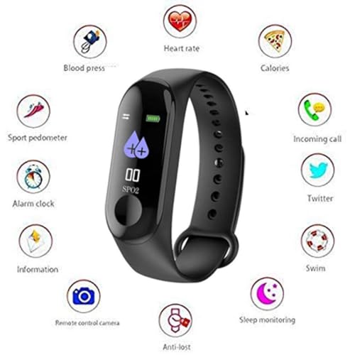 TRIDEO [𝟏𝟓 𝐘𝐄𝐀𝐑𝐒 𝐖𝐀𝐑𝐑𝐀𝐍𝐓𝐘 Smart Fitness Watch and Activity Tracker for Men and Women, Health Band with Heart Rate Monitor, Wrist Smart Band for Fitness, Health|Daily Activity Tracking - Image 2
