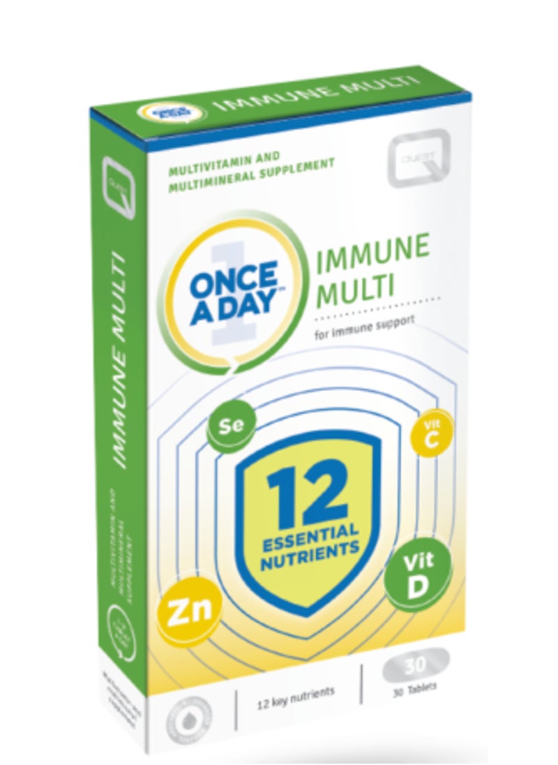 Once A Day Immune Multi Tab 30S