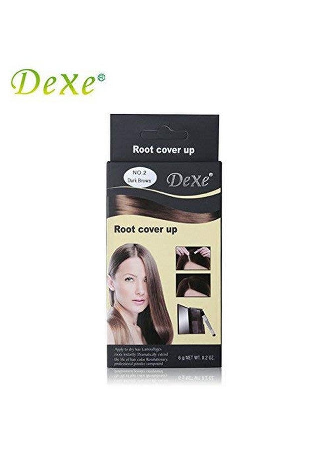 eAmaze Dexe Root Cover Up 6Gm (Dark Brown) Instantly Cover Greys + Touch Up Highlights Watersweatresistant Root Concealer (Dark Brown) - Image 2