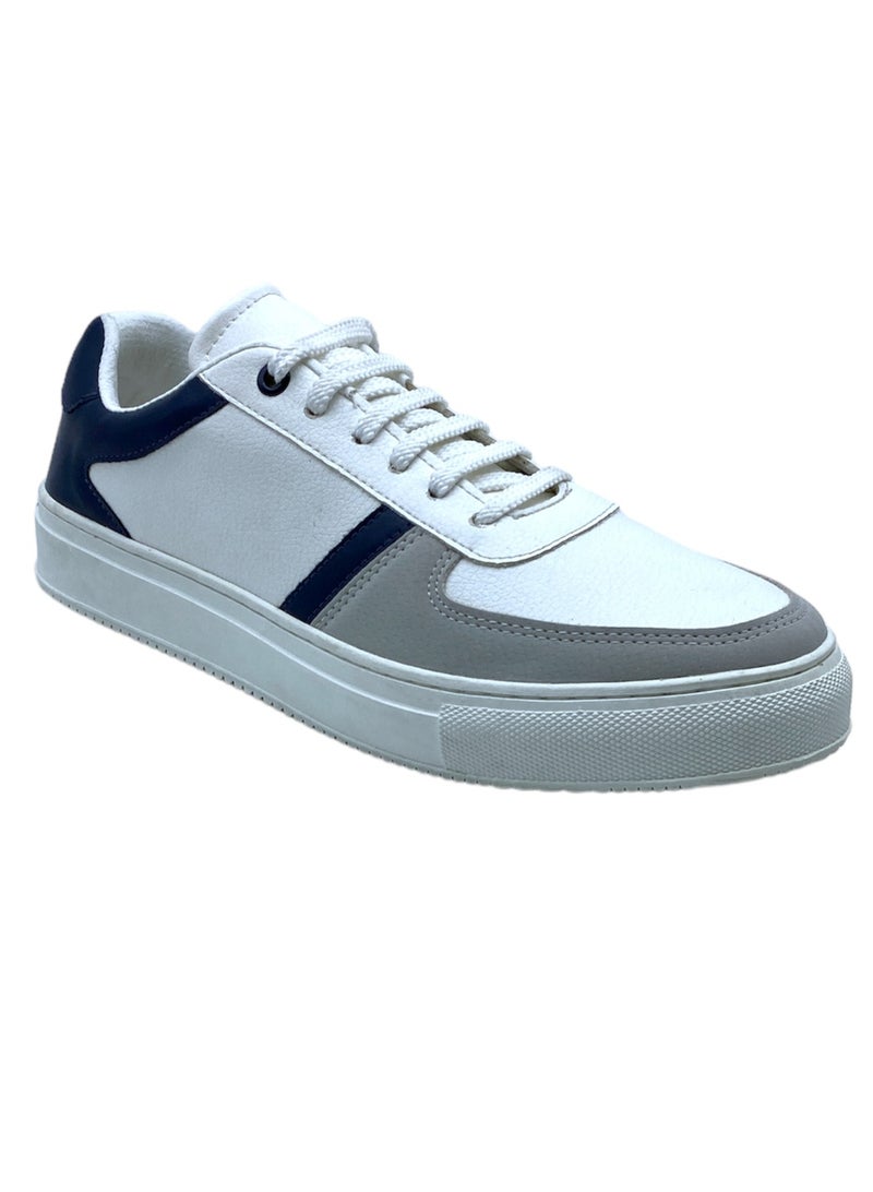 Roadwalker Casual faux leather lace-up sports shoes for men - Image 1