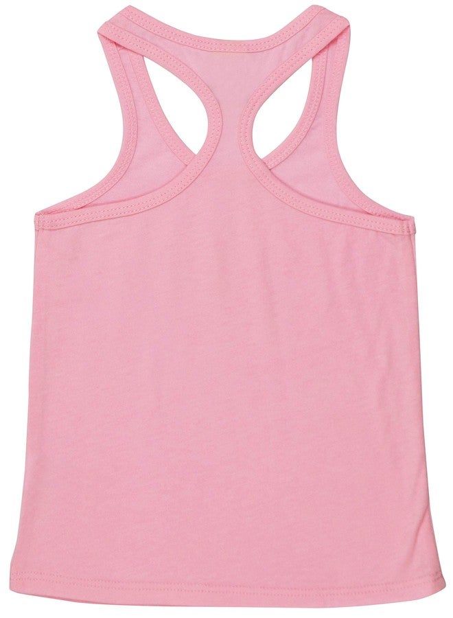 ToBeInStyle Infants Boys Girls Sheer Jersey Racer Back Tank - BPink - 12M - Image 3