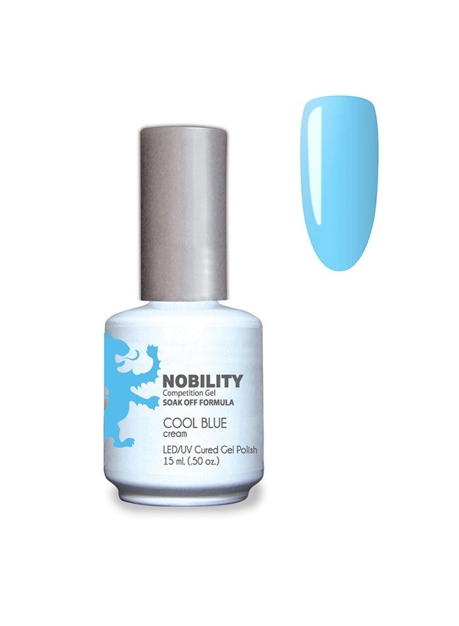 Lechat Gel Nail Polish 15 ml, Long Lasting, Chip Resistant, Requires Drying Under UV Led Lamp Cool Blue Nbgp81