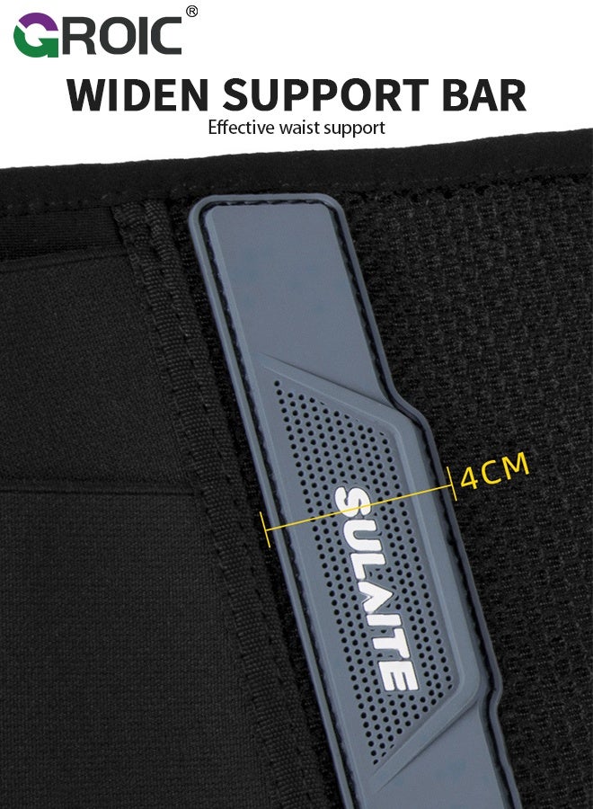 GROIC Motorcycle Waist Guard,Motorbike Protection Belts,Impact Resistant Protective Motocross Rider Motorcycle Back Support Belt for Off Road Riding,Motorcycle Gear - Image 4