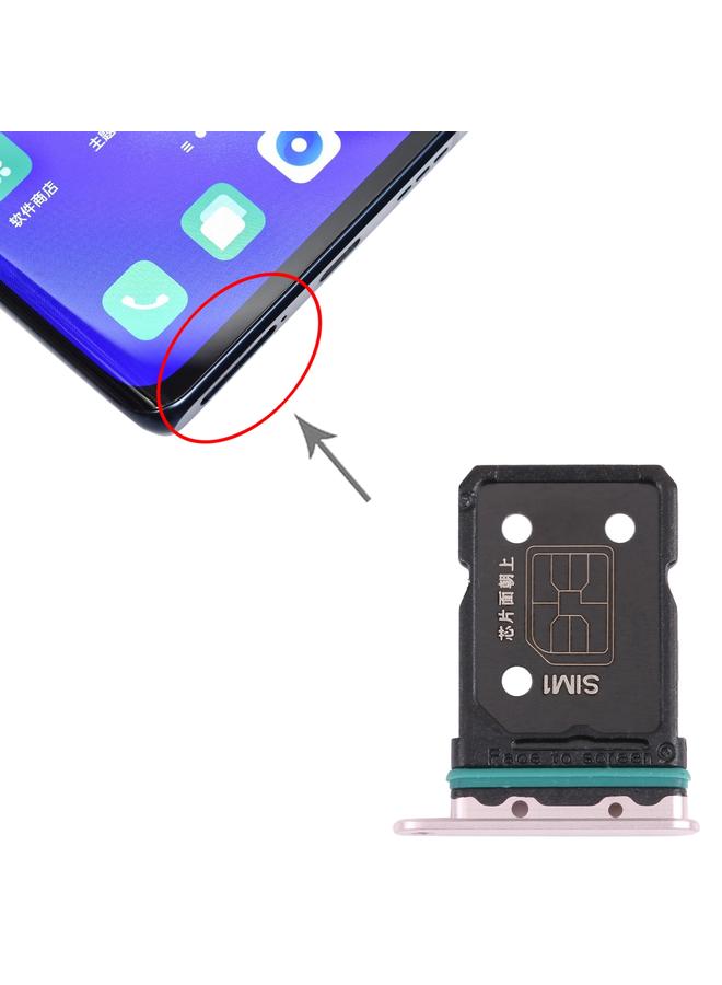 إيروريكس لـ OPPO Reno5 Pro+ 5G / Find X3 Neo درج بطاقة SIM + درج بطاقة SIM (ذهبي) - Image 4