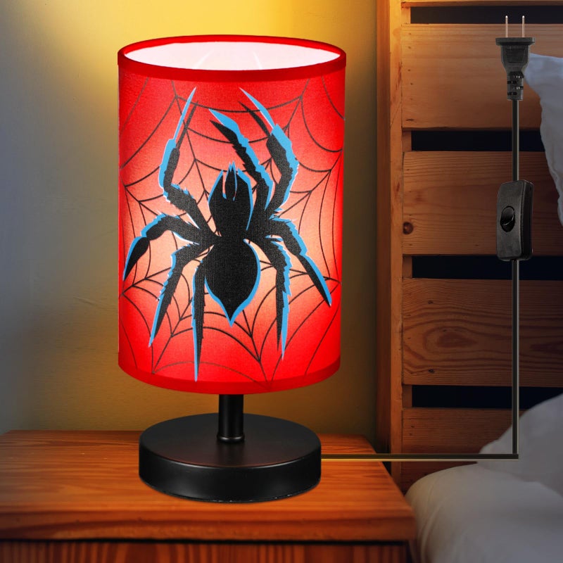 Glooglitter Spider Table Lamps Gifts 3 Colors Dimmable Lights 1102 x 512 Inch Spider Night Light Bedroom Bedside Lamps for Room Bedroom Desk Home Decor Birthday Gifts - Image 2