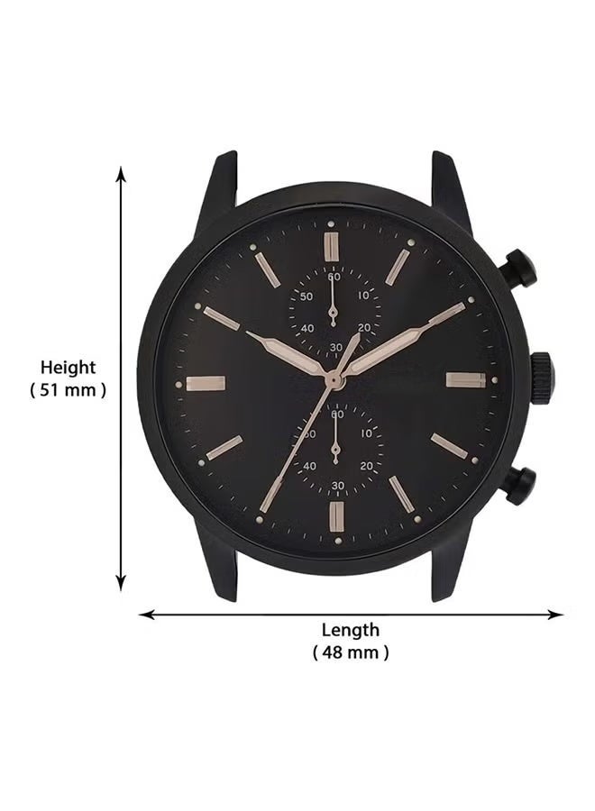 FOSSIL GROUP Men's Townsman Leather Chronograph Watch FS5437 - Image 4