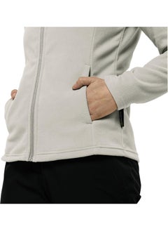 Jack Wolfskin Taunus FZ W Full Zip Women's Fleece 1711391-5609 Dove  - Image 3