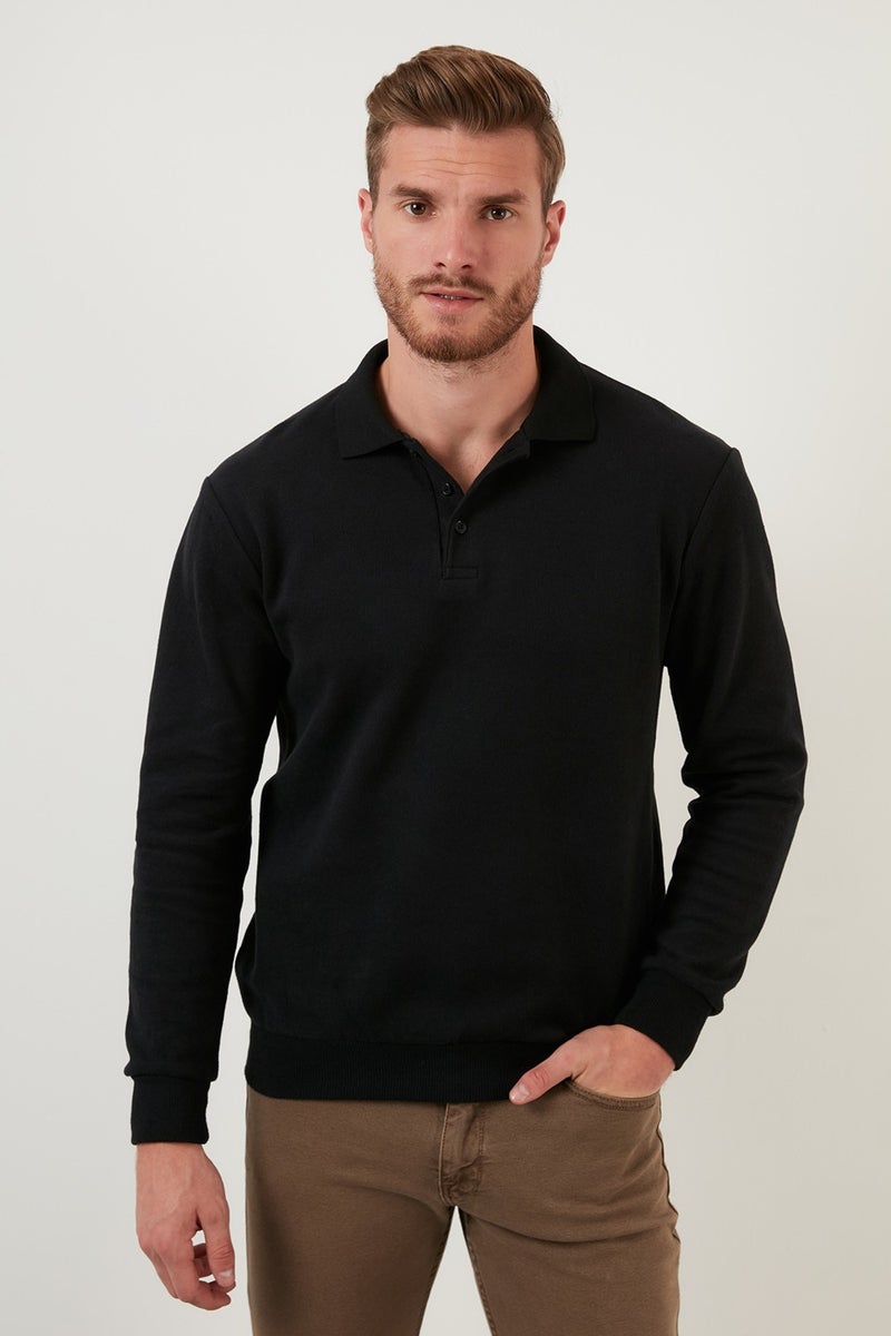 Buratti سويت شيرت بي polo بأزرار من القطن للرجال 456211  - Image 5
