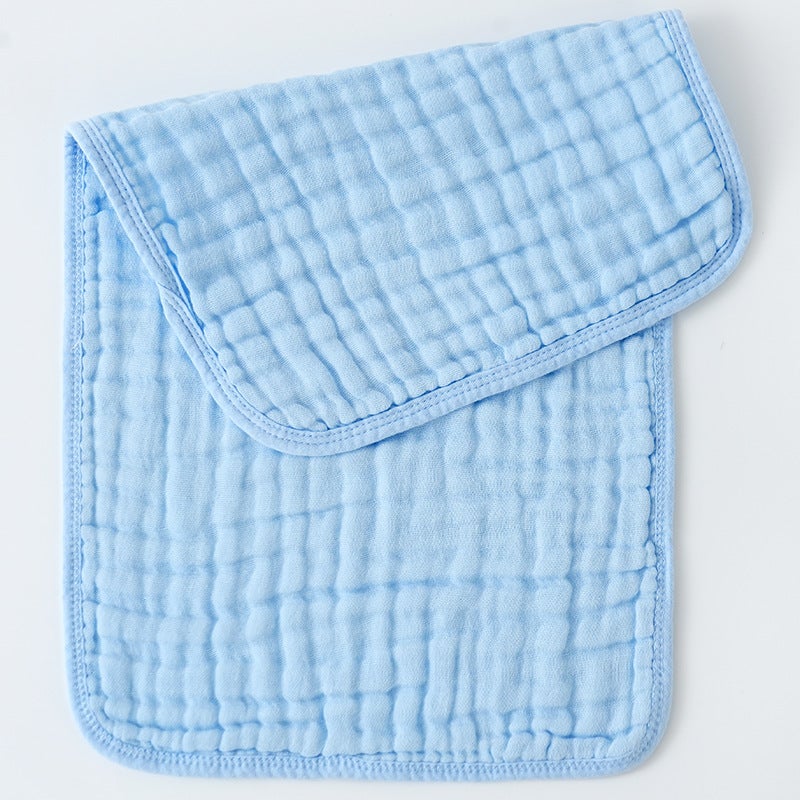 Six-Layer Gauze Burp Towel Ins Pure Cotton Edge Towel Newborn Spit-Up Towel Baby Shoulder Pad - Image 1