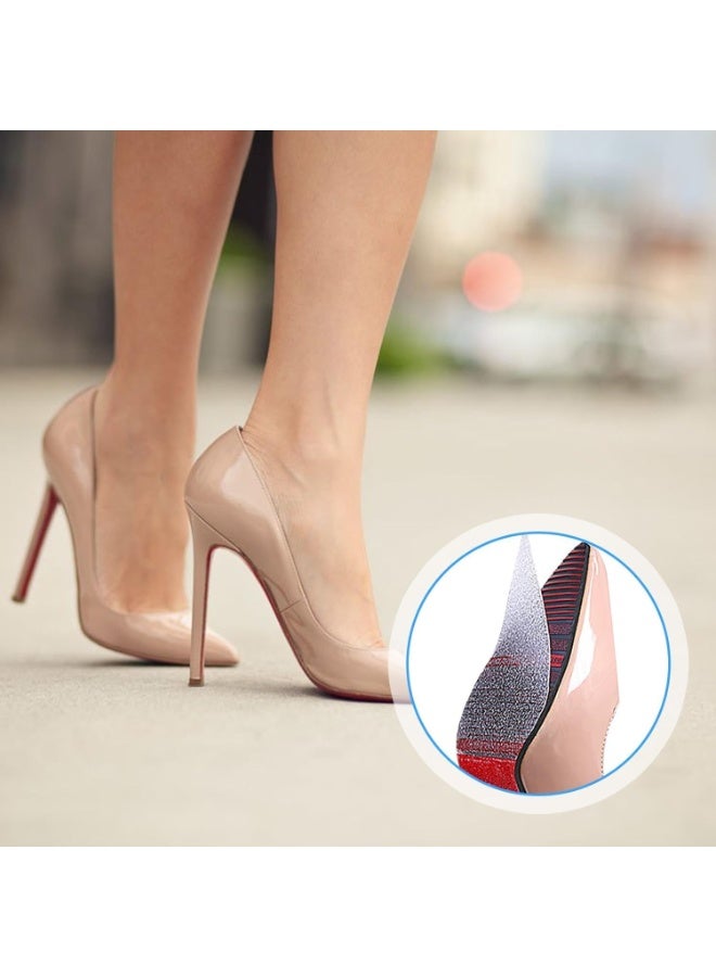 Sole Protectors,10x100 CM Self-Adhesive Sole Protector Roll With Anti-Slip Texture,Bottoms Sticker for High Heel Shoes,Clear Guard Anti Slip Bottoms Stickers for Women Sneakers - Image 3