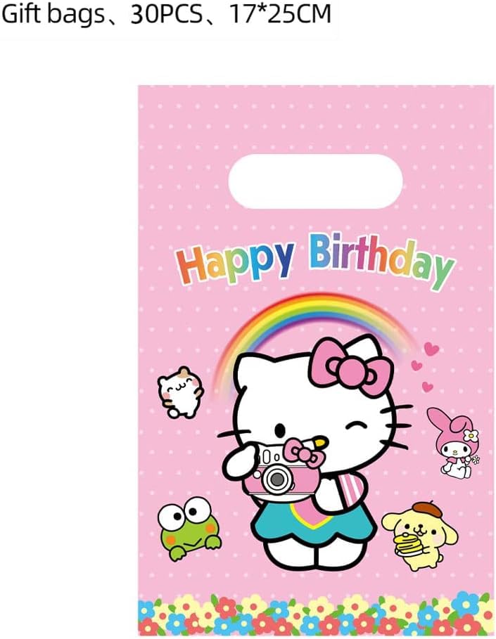 Jlemon 30pcs Birthday Party Gift Bags Candy Goody Bags Birthday Party Supplies Decorations (Style A) - Image 2