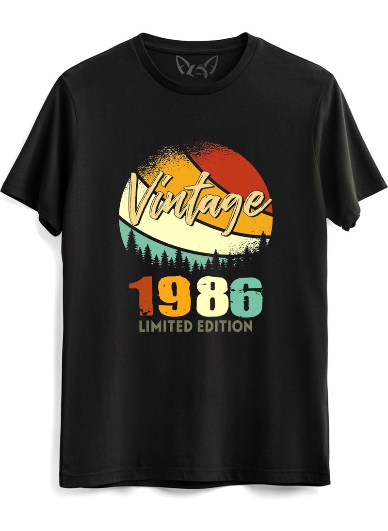 Alfa Tshirt Vintage 1986 Retro Black T-shirt  - Image 1