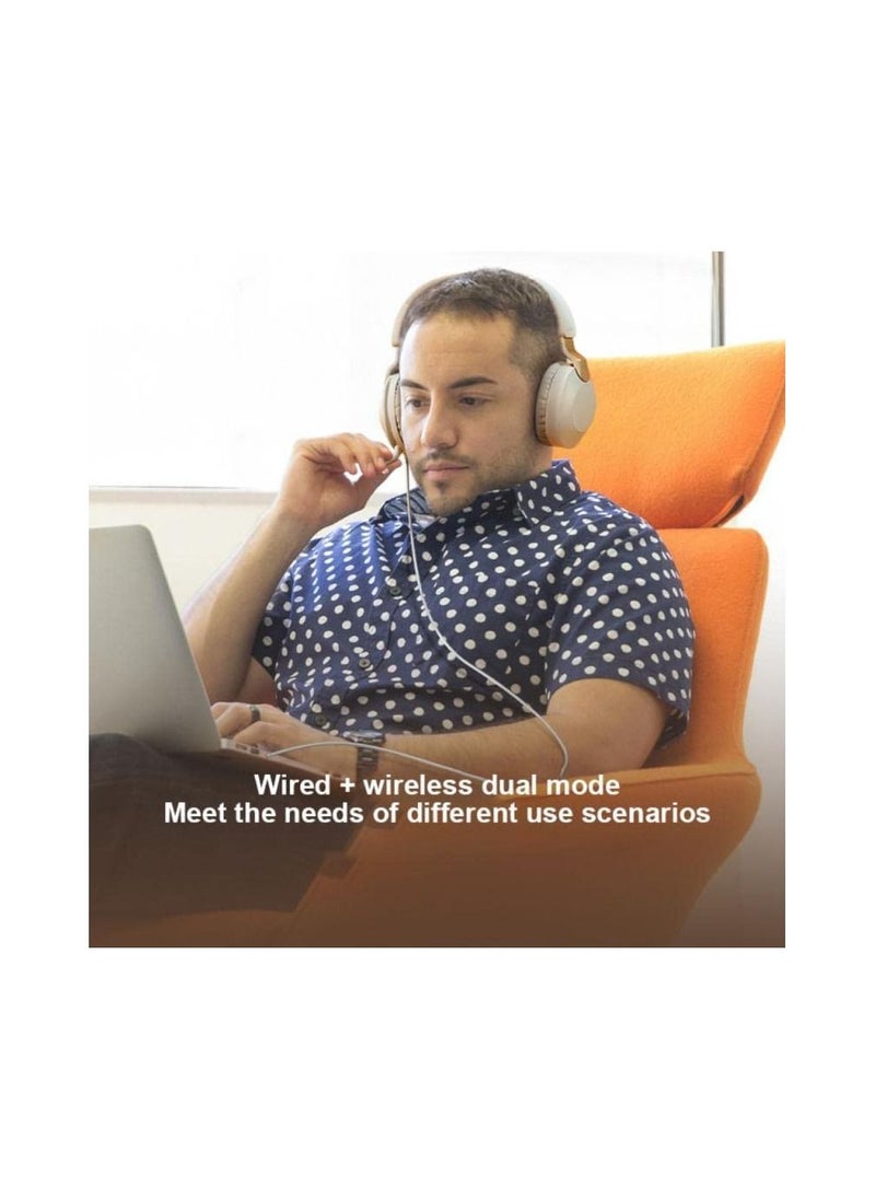 Generic - Electronics - Wireless Bluetooth 5.1 Headset Headwear Type Music Folding Microphone Active Noise Cancellation Game Meeting Earphone - Image 1