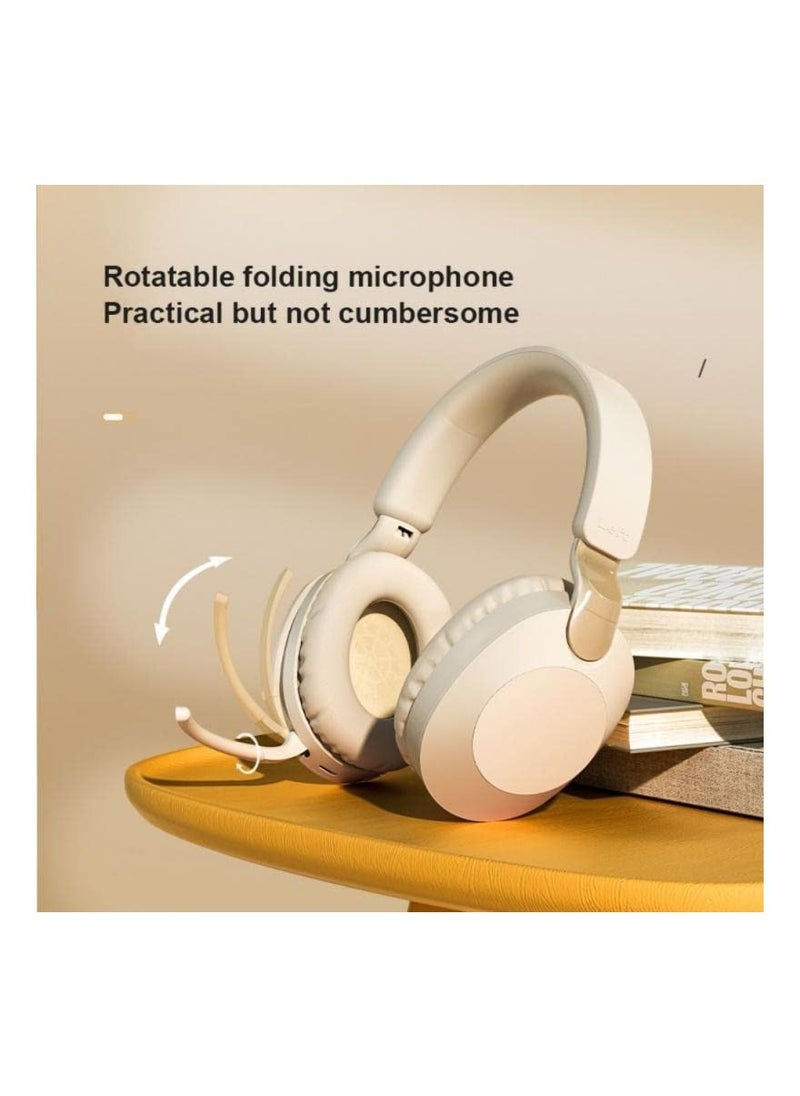 Generic - Electronics - Wireless Bluetooth 5.1 Headset Headwear Type Music Folding Microphone Active Noise Cancellation Game Meeting Earphone - Image 1