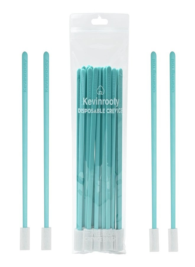 Kevinrooty 20PCS Crevice Cleaning Brush Tool Kit, Disposable Toilet Brush & Seat Cleaner (Blue) - Image 1