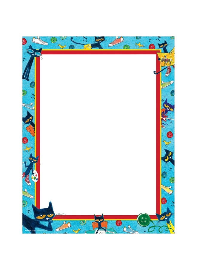 Edupress Edupress Pete The Cat Computer Paper, 8.5 inches X 11 inches  - Image 1