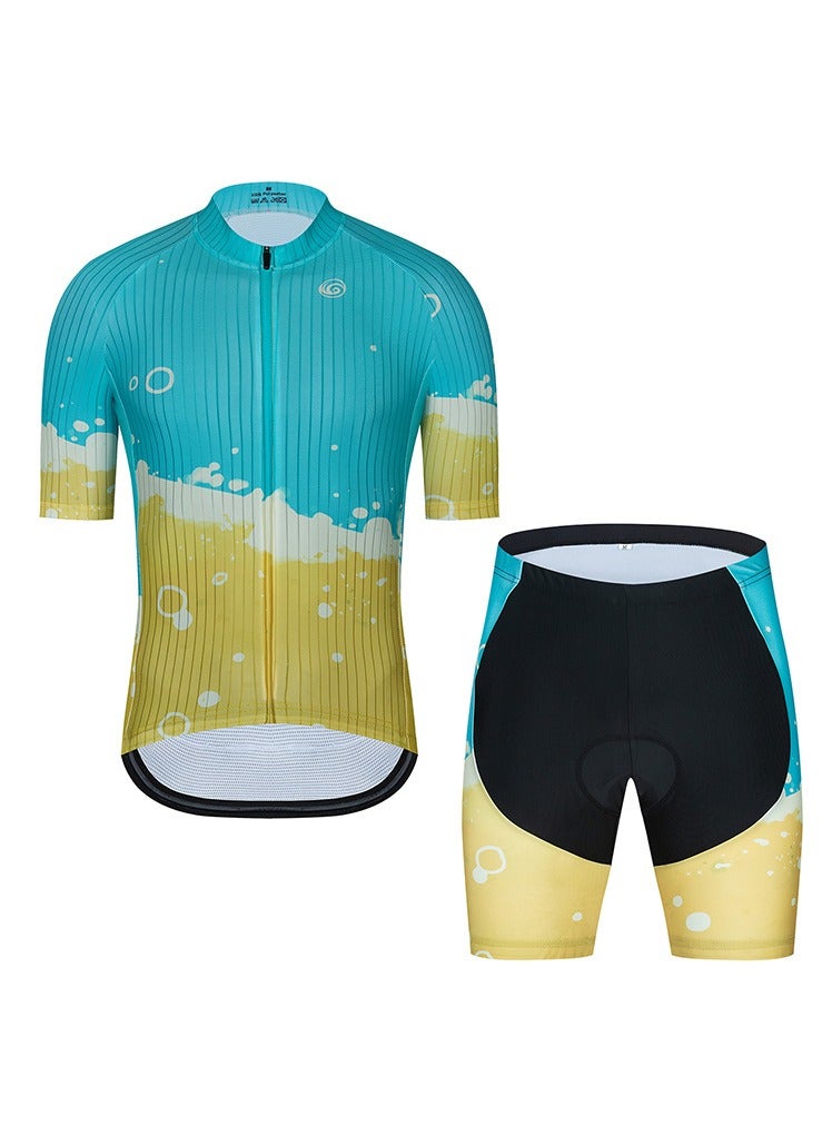 KUYING Outdoor Mountain Bike Road Bike Riding Suit Set 
