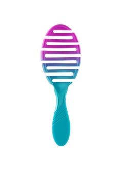 Wet brush Wet Pro Flex Dry Ombre Teal, Flexible Vented, Faster Drying, Comfortable Contouring, Scalp, Safe Heatflex, Bristles, Blow Drying, Open Vented Design, Quick Moisture Removal  - Image 2