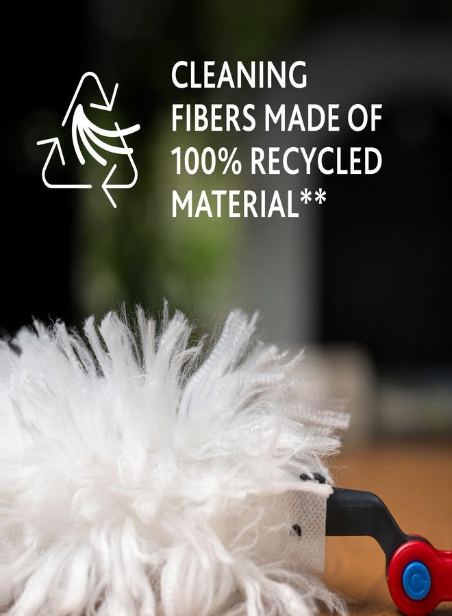 o cedar O-Cedar Flex & Catch Heavy Duty Dusting Refills (10 Count) | Disposable Duster Refill with Cleaning Fibers Made of 100% Recycled Materials | Traps 3X More Dust Than Traditional Feather Duster - Image 4