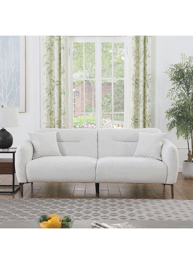 Home Box Avila 3-Seater Fabric Sofa 85 x 81 x 204 cm  - Image 2