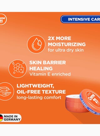 Creme 21 All Day Cream - 150ml | Face, Body & Hand Moisturizer with Vitamin E & Pro B5 | Hydrating Formula for 24 H Intensive Moisturization | Suitable for Dry to Ultra Dry Skin | Made in Germany - view 3