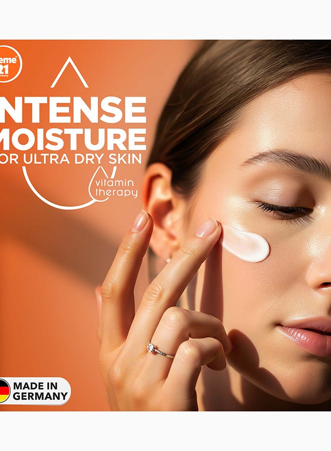 Creme 21 All Day Cream| Face, Body & Hand Moisturizer with Vitamin E & Pro B5 | Hydrating Formula for 24 H Intensive Moisturization | Suitable for Dry to Ultra Dry Skin | Made in Germany - Image 4