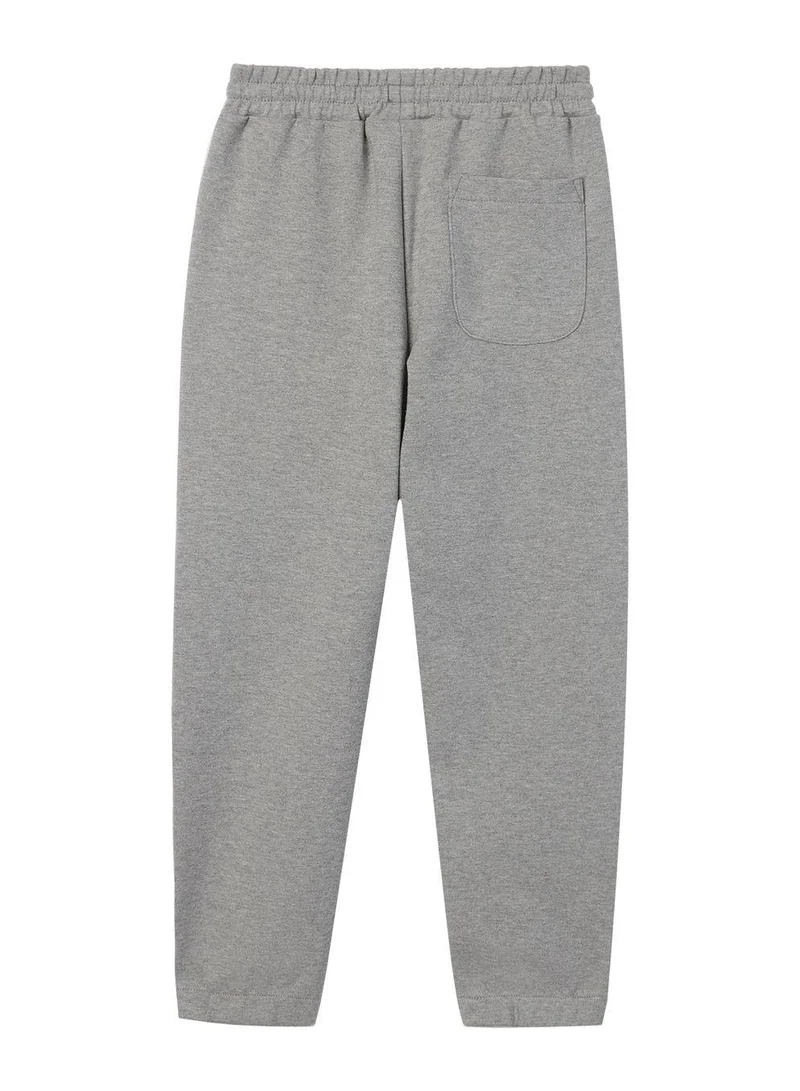 GIORDANO Kids' G-Motion Comfortable Elastic Waist Knit Joggers