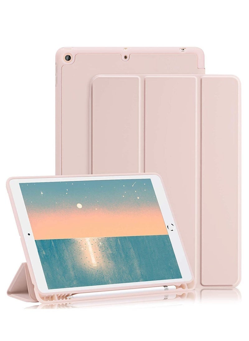 SmartGrist iPad 6th Generation Case, iPad 5th Generation Case with Pencil Holder, Premium Folio Folding Stand Smart Auto Wake/Sleep Protective Tablet Case Cover for Apple iPad 9.7 Inch 2018/2017 - Image 1