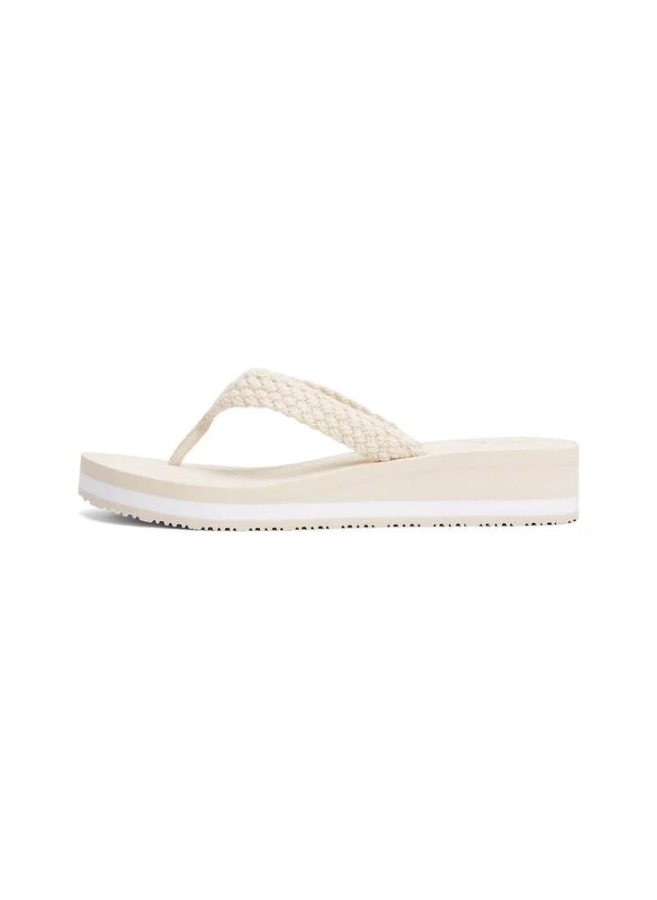 تومي هيلفيغر Crochet Mid Beach Sandals