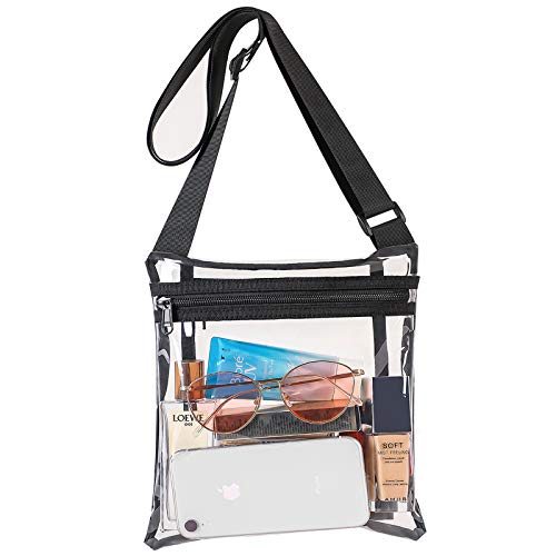 Vorspack Clear Bag Stadium Approved - TPU Clear Purse Clear Crossbody Bag for Women Clear Bags for Concert - Image 1