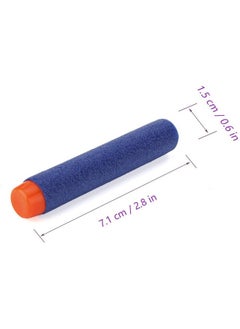 Home Buy home buy Pack of 50 Pcs Foam Dart Bullets, Round Head, Blue  - Image 3
