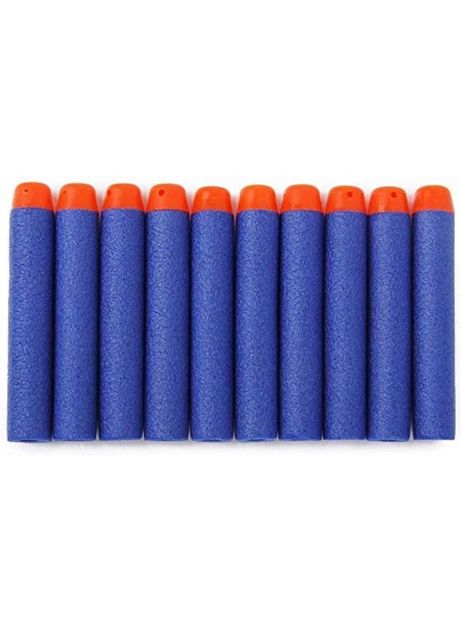Home Buy - home buy Pack of 50 Pcs Foam Dart Bullets, Round Head, Blue - Image 1