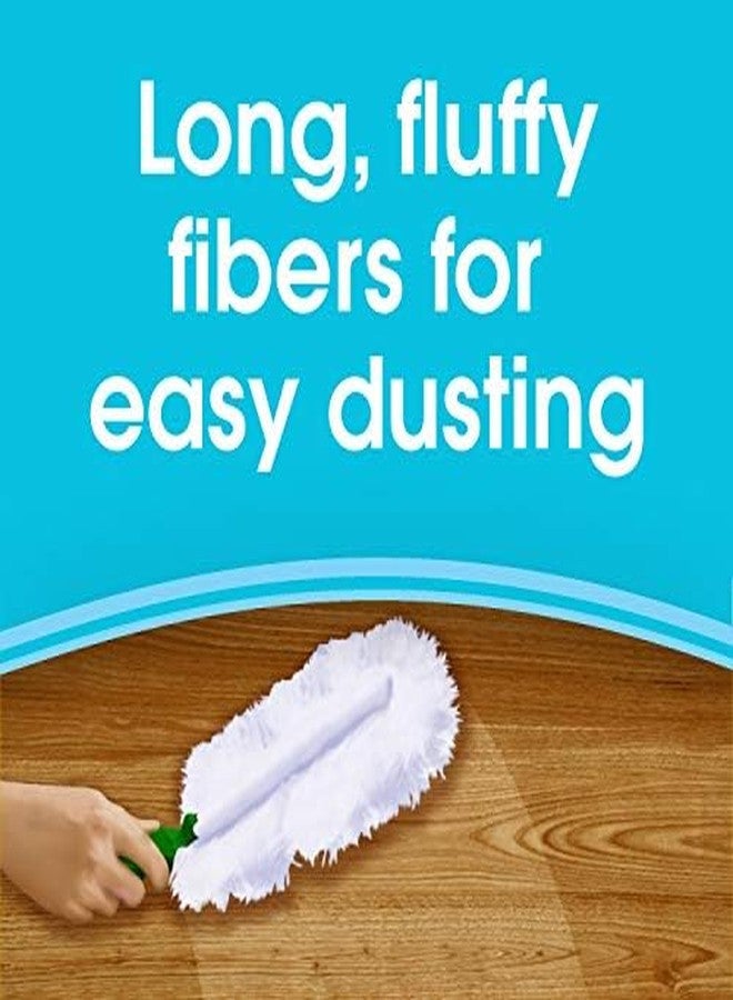 Pledge Dust It Fluffy Duster Starter Handle 2 Refills, White, 3 Count - Image 5
