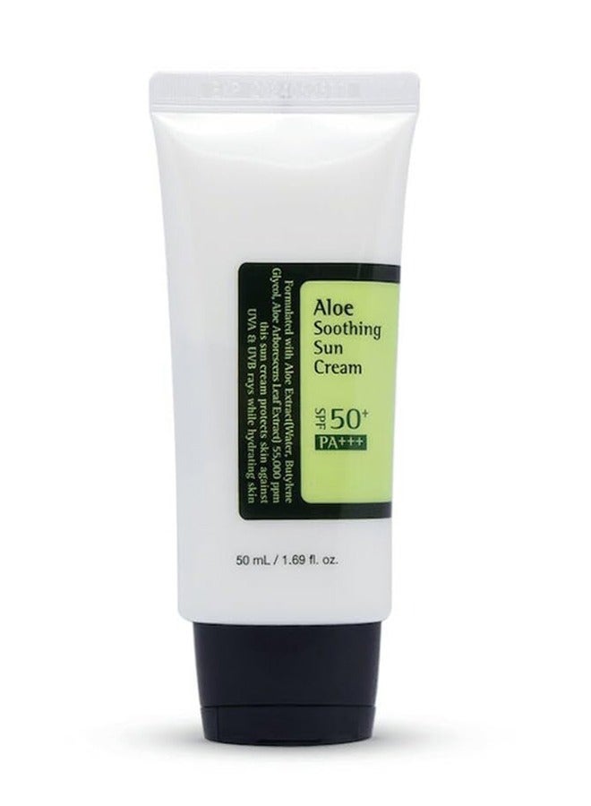 Generic Aloe Soothing Sun Cream, 1.69 Fl Oz (Pack of 1) Korean skincare  - Image 4