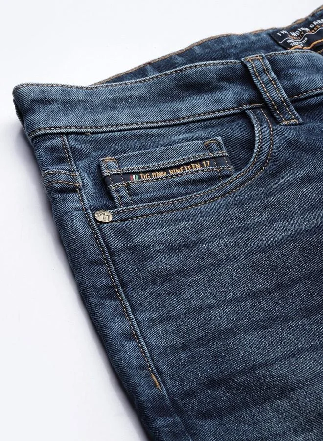 The Indian Garage Co  Men Slim Fit Paint Splash Jeans for Men | Best Price UAE