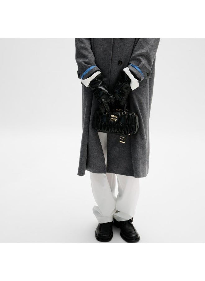 Miu Miu Miu arcadie matelass é soft leather handbag with adjustable slanted shoulder bag  - Image 2