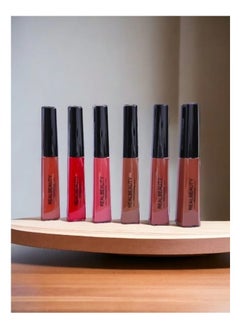 REAL BEAUTY Real Beauty 6-Piece Multi-Colour Stay-In Liquid Rouge Set  - Image 4
