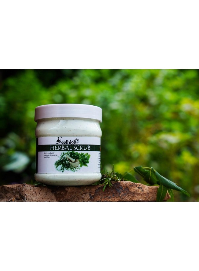 FEELHIGH مجموعة تقشير الجسم Feelhigh لإزالة السمرة والترطيب المكثف | مقشر وجه وجسم بالأعشاب 500 مل وكريم وجه وجسم بالفواكه 500 مل مجموعة لبشرة ناعمة وسلسة | للرجال والنساء | لجميع أنواع البشرة - Image 4