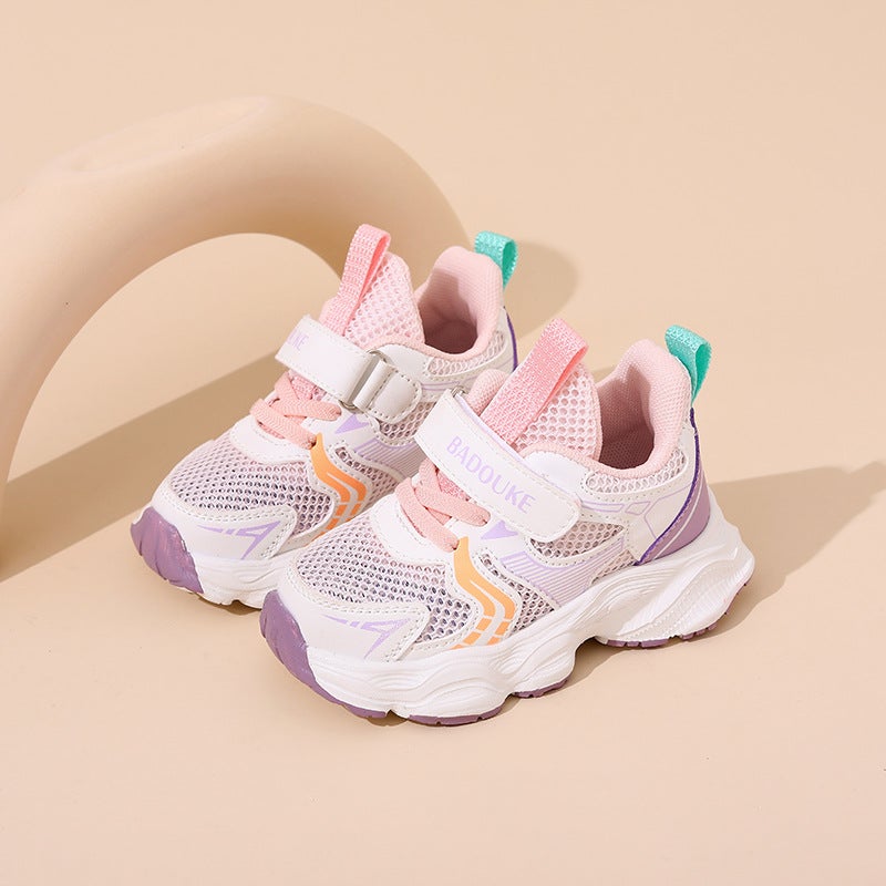 Toddler Shoes 2024 New Boys' Functional Shoes Girls' Running Shoes Breathable Children'S Functional Shoes - Image 5