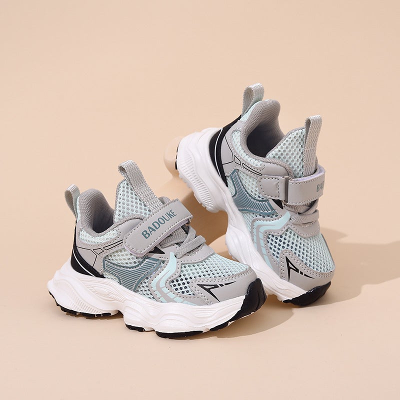Toddler Shoes 2024 New Boys' Functional Shoes Girls' Running Shoes Breathable Children'S Functional Shoes - Image 1