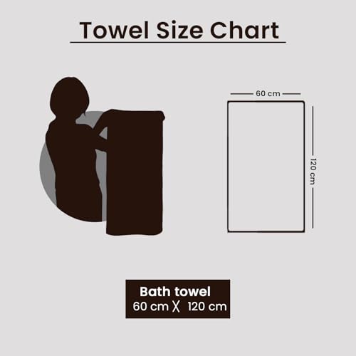 Sassoon Kama 100% Cotton Medium Bath Towel in 450 GSM- Beige - Image 5