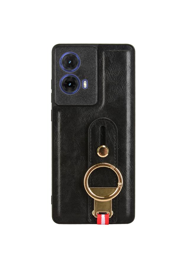 S-TOP Case For Motorola Moto G85 5G Wristband Leather Back Phone Case - Image 3