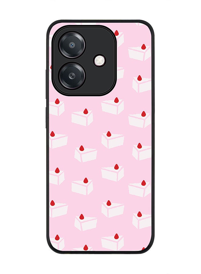 Stylizedd For Oppo A5i Case,Slim fit Camera Protection, Shockproof Thin Phone cover  - Cake Piece