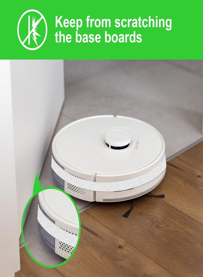 PremiFix Felt Strips with Adhesive Backing, Felt Tape with Adhesive Backing, Felt Furniture Strips 2 Pack Roll 1/2"x 60" White, Felt Strips for Furniture - Image 4