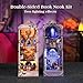 Tonecheer DIY Book Nook Kit for Adults DoubleSided Booknook Wooden 3D Puzzle Bookend Miniature House Kit Fantasy Bookshelf Decor with Dust Cover and LED Light for Birthday Gifts Monster Carnival - Image 4