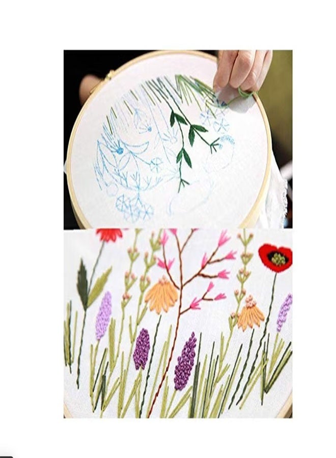 Complete Embroidery Starter Kit, Full Set of Tools, High-Quality & Durable, Washable Pattern, Beginner-Friendly - Image 2