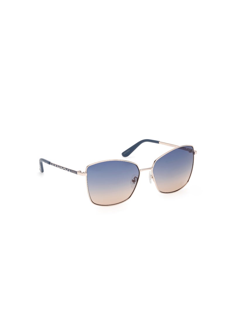 GUESS GUESS Metal Square Full Rim Women UV Protection Sunglass  - Image 3