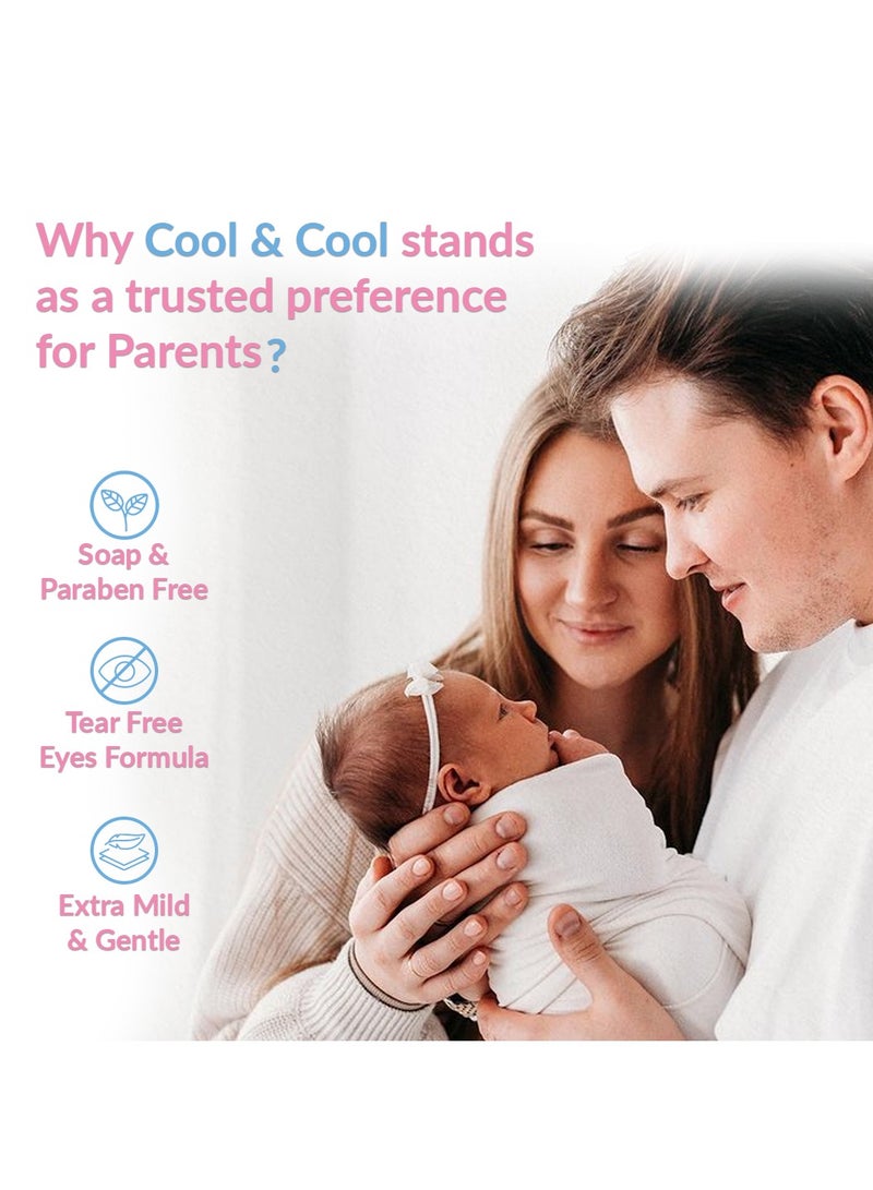 Cool & Cool Baby Shampoo Tear Free,Alcohol Free,Paraben-Free - Image 5