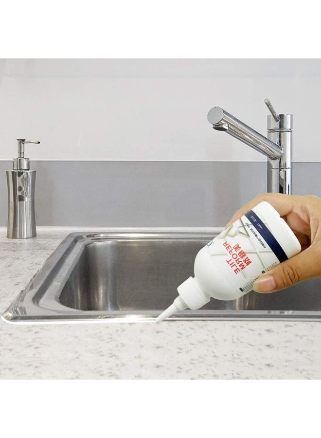 White Grout Tiling Tile Repair Tile Gap Refill Agent Tile Reform Coating Mold Cleaner Tile Sealer Repair Glue 150ML - Image 2